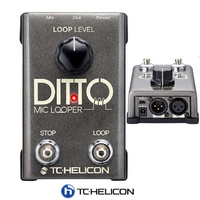 TC Helicon Ditto Mic Loop Vocal Looper pedal TC-DITTO-MIC
