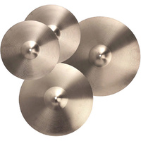 DP Drums Cymbal Set 14&quot; Hi Hats 16&quot; Crash 20&quot; Ride Cymbal Pack