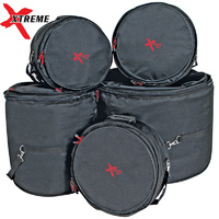 Xtreme 5 Piece Fusion Plus 10 12 16 14SD 22&quot; Drum Bag Set DA576P2