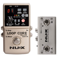 Nux Loop Core Dlxe Bundle Looping Pedal