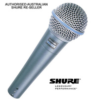 Shure Beta 58A Dynamic Vocal Microphone BETA58A