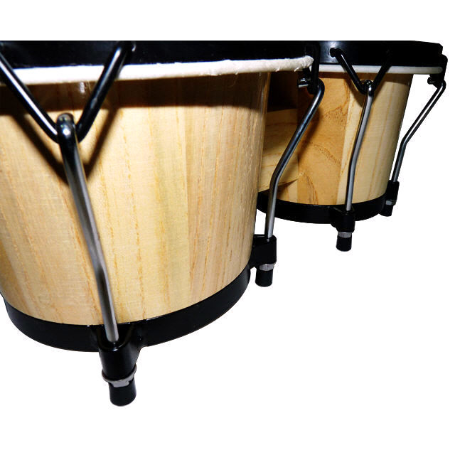 DG Bongo Drums 6.5" 7.5" Natural Professional Tuning System Buffalo