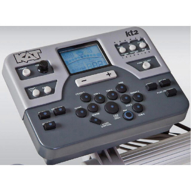 KAT Percussion KT2 5 Pce Electronic Drum Kit Dual Zone Pads and Cymbals