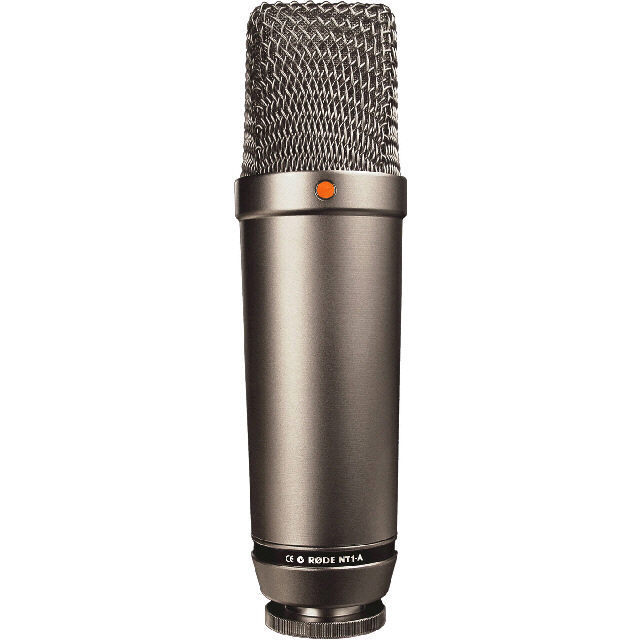 Rode NT1A Large Diaphragm Studio Condenser Microphone Kit Including Shock Mount & Accessories