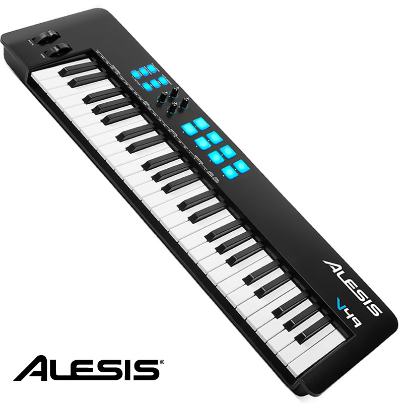 alesis q49 setup alesis q49 setup