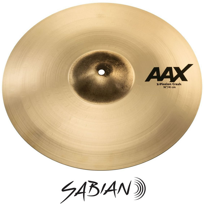 Sabian AAX 16 inch Xplosion Crash Cymbal Brilliant 21687XB