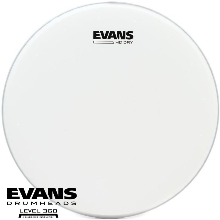 Evans HD Dry 14 Inch Coated Drum Head 