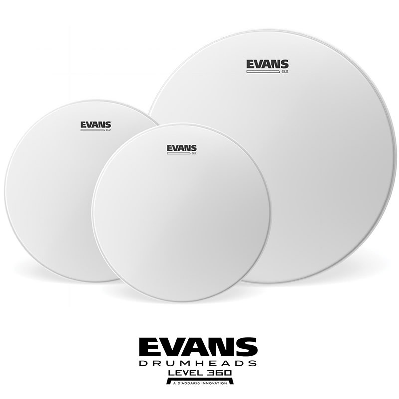 evans g2 drum heads