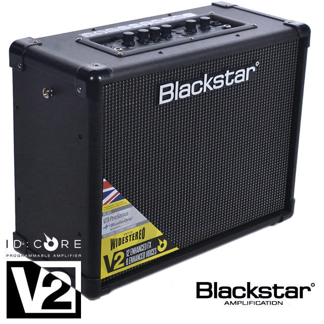 Blackstar ID Core V2 Stereo 40 Black 2x20 watt Guitar amplifier combo