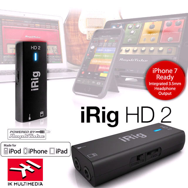 iRig HD 2 Guitar Interface for iOS, Mac and PC