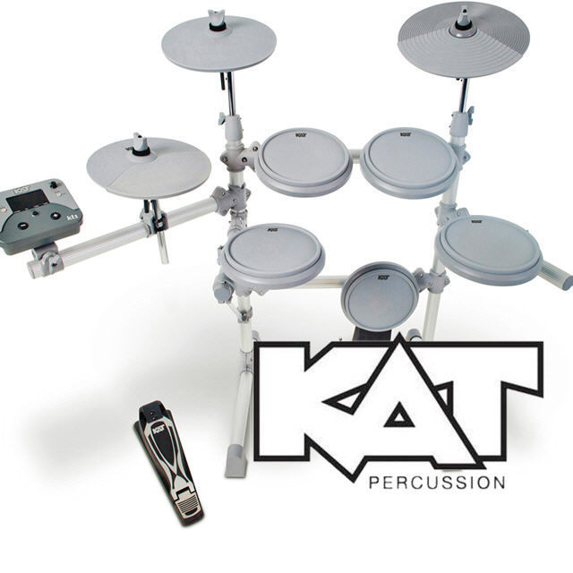 KAT Percussion KT1 Electronic 5 Pce Drum Kit and Cymbals