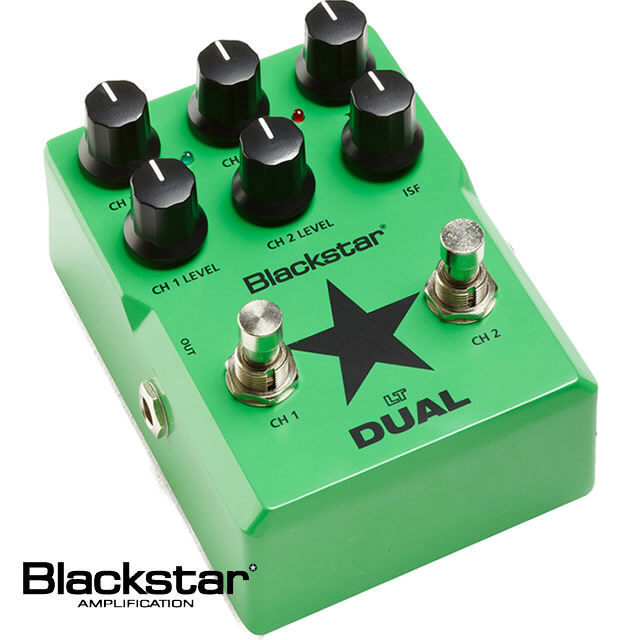 Blackstar LT DUAL Distortion Guitar Effect Pedal Stomp Box