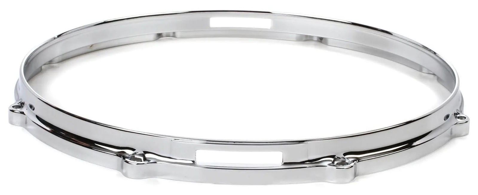 1 PC Die Cast 14 Snare Drum Hoop 10 Lug / Hole BLACK NICKEL TOP Batter Side