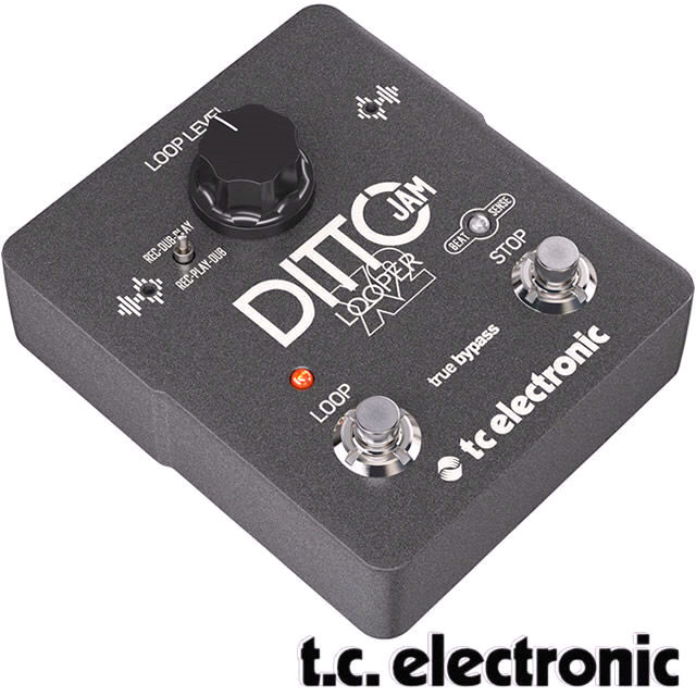 TC Electronic Ditto Jam X2 Looper Guitar Loop Pedal
