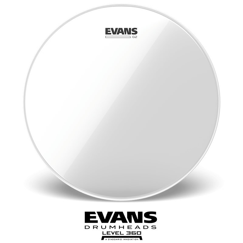 Evans G2 Clear 14 Inch Drum Head Skin 