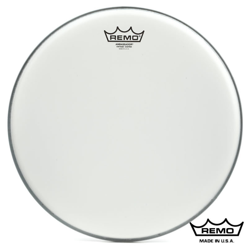 Remo ambassador vintage coated deals