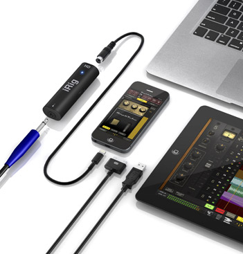 iRig HD connection