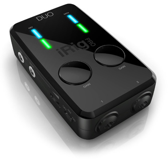 iRig Pro DUO. For iPhone, iPad, Android and Mac/PC