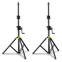 2 x Hercules SS710B Winch Up Speaker Stands (Pair)