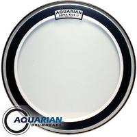 Aquarian Super Kick 2 Double Ply 22 Inch Bass Drum Head Clear Skin