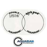 Aquarian STKP2 Kick pad Double Bass Drum Beater Super Thin Patch