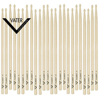 Vater 12 x Pair 5AW Wood Tip Drum Sticks Brick