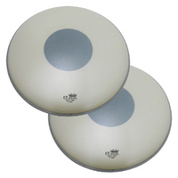 2 X Remo 14" Coated Controlled Sound UT Drum Heads