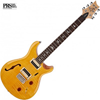 PRS Paul Reed Smith SE Custom 22 Semi Hollow Electric Guitar Santana Yellow