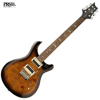 PRS Paul Reed Smith SE Custom 24 Electric Guitar Black Gold Burst New Model