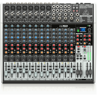 Behringer Xenyx X2222 USB 22 Input Mixer with USB, EFX and Rack Ears