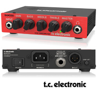 TC Electronic BAM200 Ultra-Compact 200 Watt Bass Head w/ Class-D Amp Technology