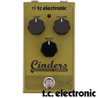 TC Electronic Cinders Overdrive Guitar Analogue Tube Tone Effect Pedal 