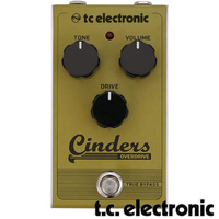 TC Electronic Cinders Overdrive Guitar Analogue Tube Tone Effect Pedal