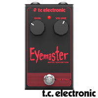 TC Electronic Eyemaster Metal Distortion Guitar Analogue Effect Pedal