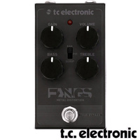 TC Electronic Fangs Hi-Gain Metal Distortion Guitar Analogue Tube Tone Effect Pedal 