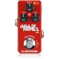 TC Electronic Hall of Fame 2 Mini Reverb Guitar Effect Pedal