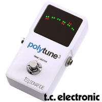 TC Electronic Polytune 3 Guitar Pedal Tuner with Bona Fide Buffer Poly tune