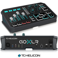 TC Helicon Go-XLR Broadcast 4 Channel Mixing Desk with Motorised Faders and USB