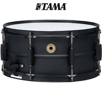 Tama Metal works 14 x 6.5 Steel Snare Drum Black BST1465BK