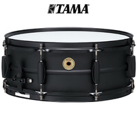 Tama Metal works 14 x 5.5 Steel Snare Drum Black BST1455BK