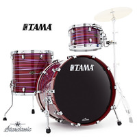 Tama Starclassic 3Pce Birch Walnut Lacquer Phantasm Oyster WBS32RZS LPO Drum Kit Shell Set 
