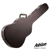 Ashton Dreadnought Acoustic Guitar Hard Case Chrome Latches APWCC Hardcase