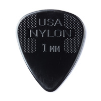 72x Jim Dunlop Nylon &quot;Greys&quot; 1.0MM Gauge Guitar Picks Plectrums