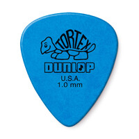 72x Jim Dunlop Tortex Standard Blue 1.0MM Gauge Guitar Picks Plectrums