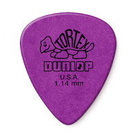 72x Jim Dunlop Tortex Standard Purple1.14MM Gauge Guitar Picks Plectrums