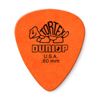 72 x Jim Dunlop Tortex Standard Orange .60MM Gauge Guitar Picks Plectrums