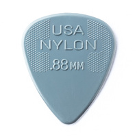72x Jim Dunlop Nylon "Greys" .88MM Gauge Guitar Picks Plectrums