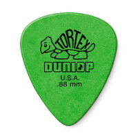 72x Jim Dunlop Tortex Standard Green .88MM Gauge Guitar Picks Plectrums 