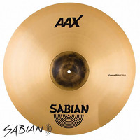 Clearance Sabian AAX 21 Inch Groove Ride Cymbal Brilliant Finish 22189XB