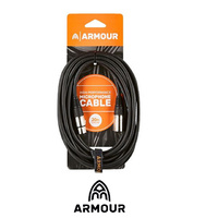 1 X Armour XLR-XLR 6 Metre Microphone Lead Cable 20ft